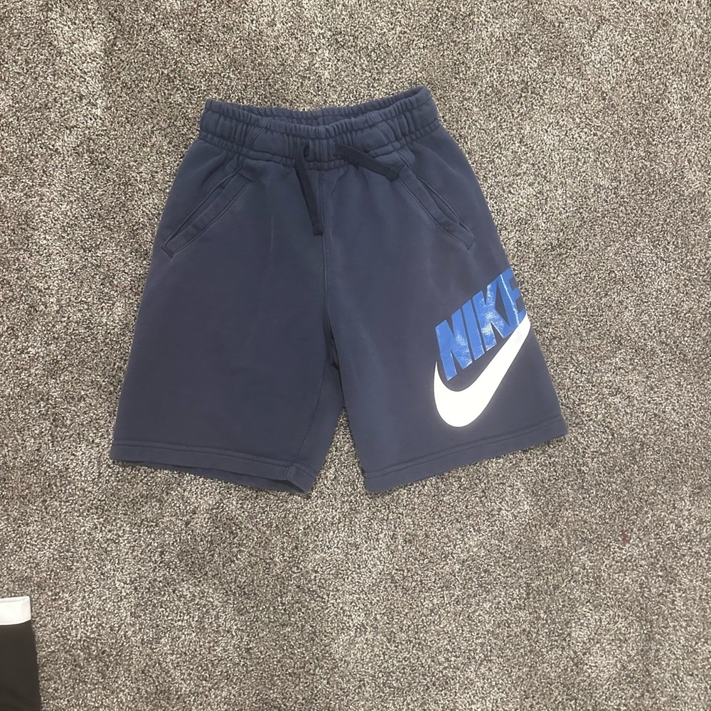 Nike Kids Navy Blue Shorts